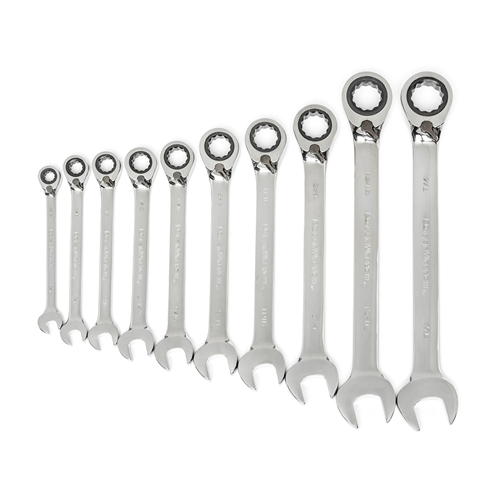 Kd Tools 85891 10Pc Sae Reversing Ratcheting Combination Wrench - Shop Kd  Tools Online